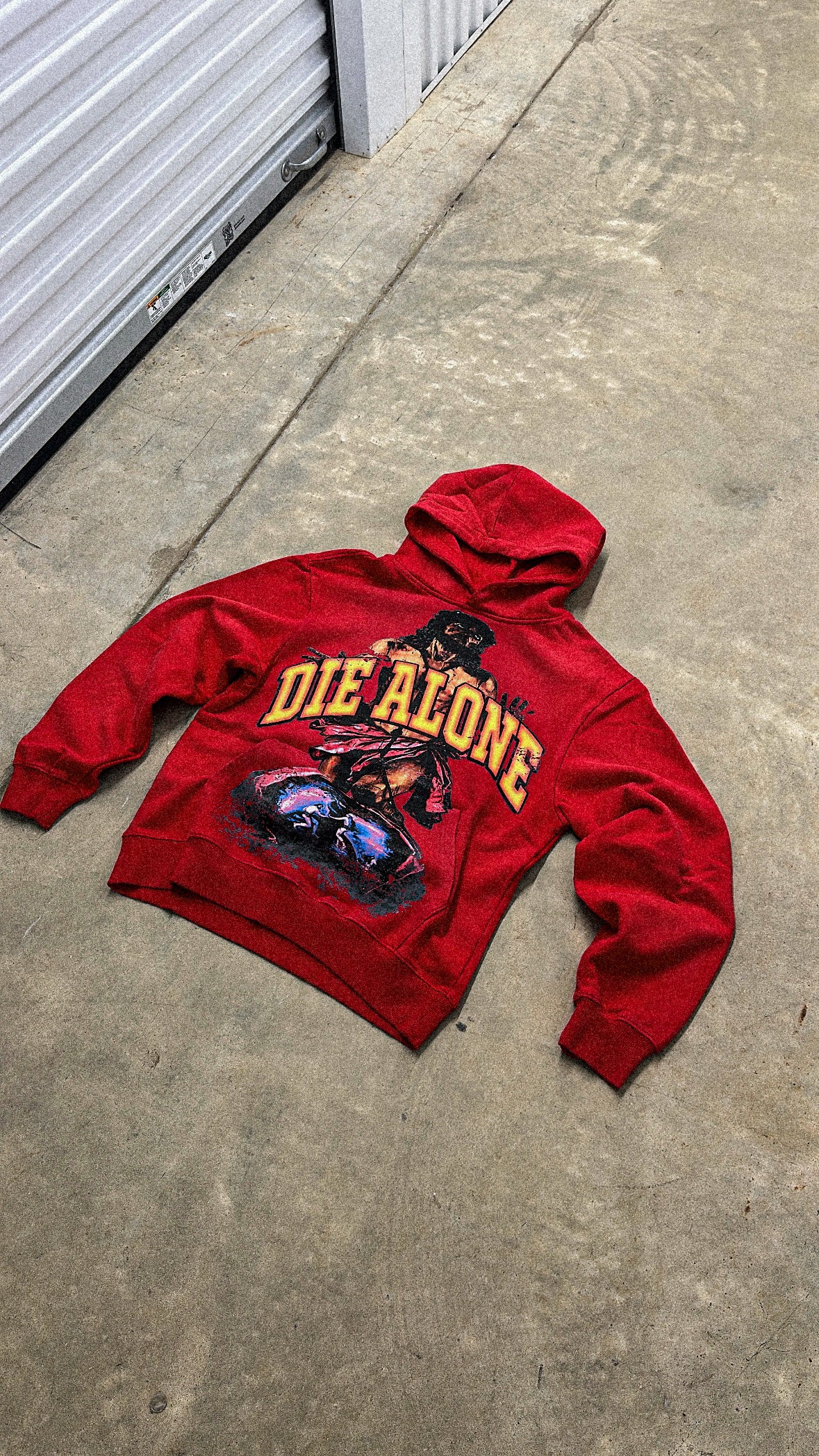 DIE ALONE “ HELOT” HOODIE