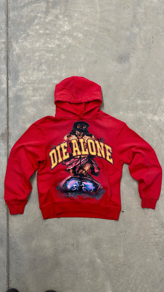 DIE ALONE “ HELOT” HOODIE