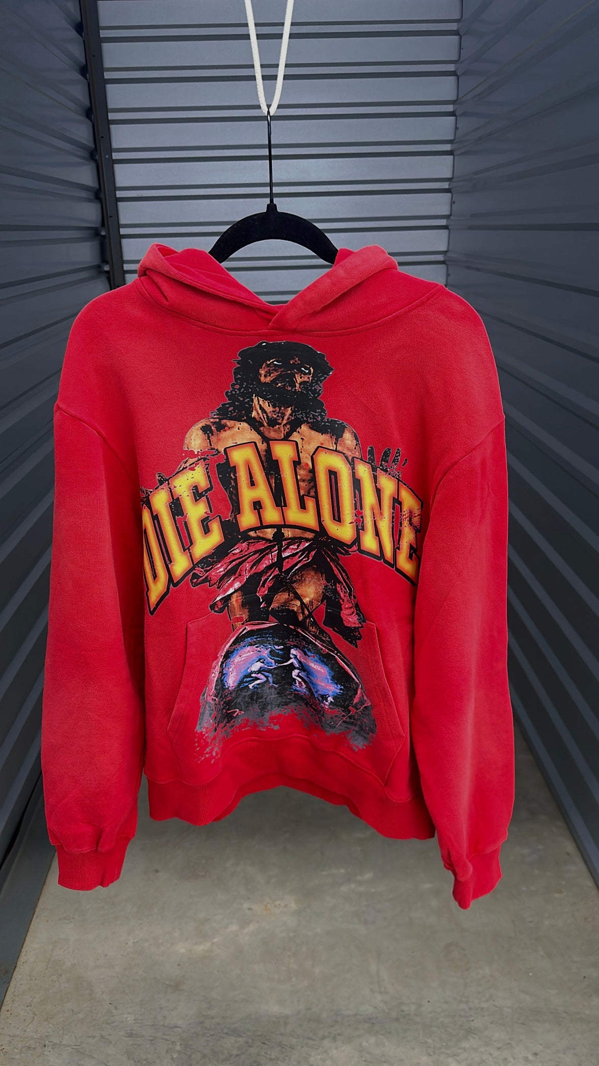 DIE ALONE “ HELOT” HOODIE